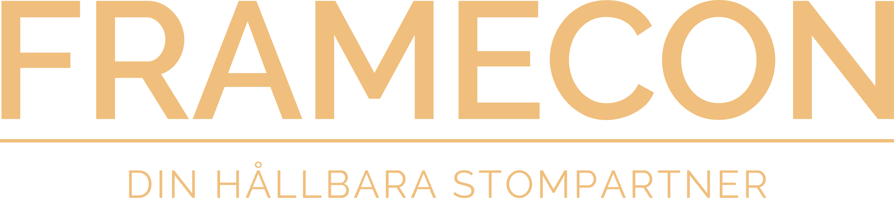 FRAMECON – Din hållbara stompartner